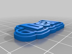 deal keychain keychains customized 3d print model - Mito3D