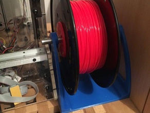 turnigy fabrikator bowden filament spool holder 3d printer accessories 3d print model - Mito3D