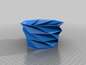 small geometric bowls decor 3d print model - Mito3D