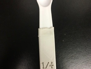 teaspoon handle- fix project replacement parts 3d print model - Mito3D