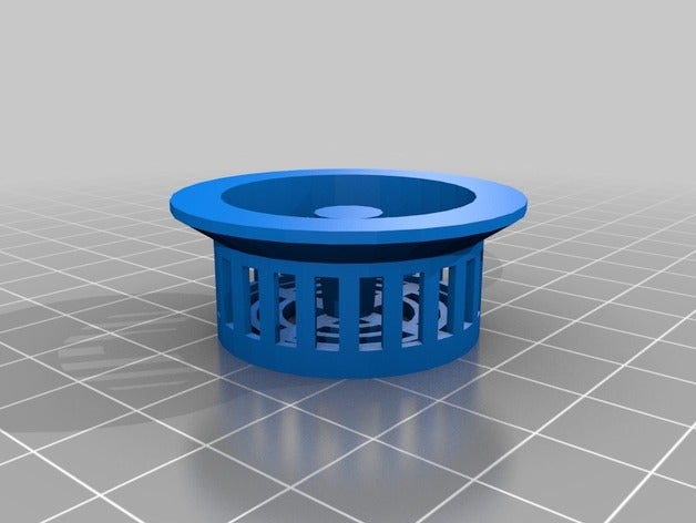 mon personnalisés jetables évier de cuisine passoire manger 3D print model - Mito3D