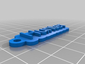 hunterkeychain keychains customized 3d print model - Mito3D