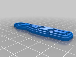 la veleta llaveros personalizado 3d print model - Mito3D