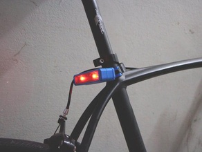lea ışık düşük enerji otomatik bisiklet spor açık havada aa pil tutucu alüminyum monte edin dijital üretim ebike fablab fablabseoul yeşil led LED aydınlatma ışıklar hareketi pcb güvenli güvenlik 3d print model - Mito3D