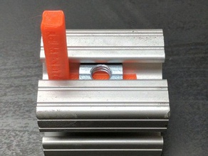 101520253040mm 8020 roll-t-somun araçları alüminyum tnut 3d print model - Mito3D