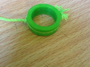yoyo anneau jouet jeu accessoires creux petit 3d print model - Mito3D