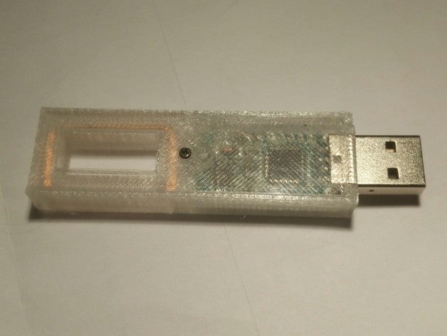 caso usb del lettore di rfid l'elettronica l'antenna fdx-b hacking 3D print model - Mito3D