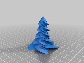 my customized christmas tree customizer sapin noel decor 3d print model - Mito3D