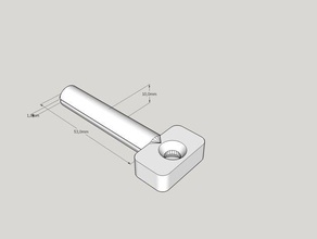 tube squeezer Aluminium-Rohren Haushalt Zahnpasta Presse 3d print model - Mito3D