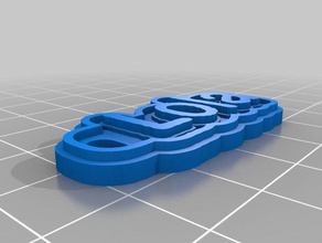 lola 6c Schlüsselanhänger angepasst 3d print model - Mito3D