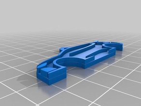 scirocco trousseau de clés 3d l'impression 3d print model - Mito3D