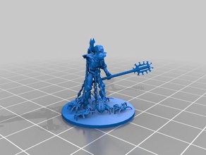 lord crypts 18mm 1100 toys games 40k miniature wargame wargaming 3d print model - Mito3D