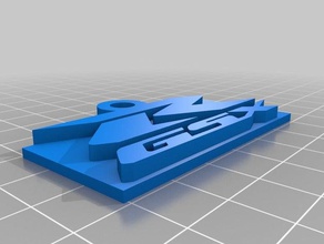 gxr Schlüsselbund 3d drucken 3d print model - Mito3D