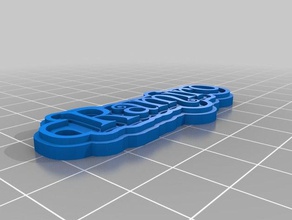 ramiro tag llavero llaveros personalizado 3d print model - Mito3D