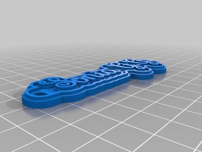 clauer sonia onada keychains customized 3d print model - Mito3D