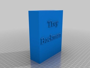 troy charging port 3d printing 3d print model - Mito3D