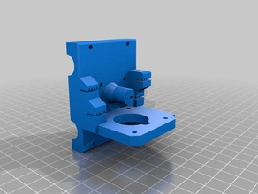 x3d central carriage e3d lite6 extruder printer parts 3d printing corexy v6 3d print model - Mito3D