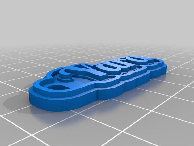 yara keychains customized 3D print model - Mito3D