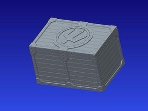 secretly locking seafall treasure chest containers secret container 3d print model - Mito3D