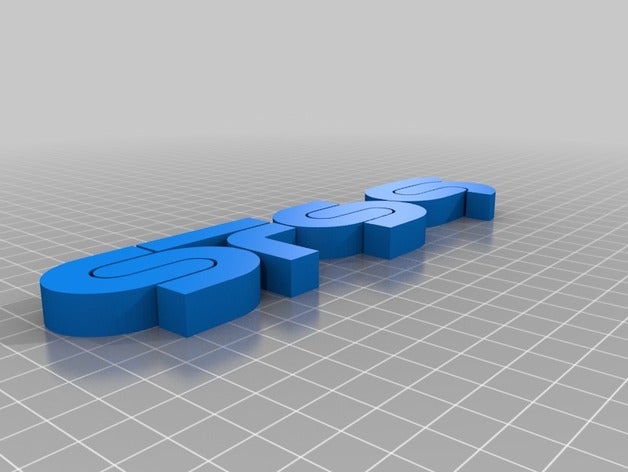 sts9 des signes logos 3D print model - Mito3D