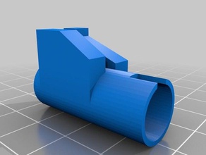 eixo opel astra defeituoso sistema de recirculação 3d a impressora partes defletor fã do 3d print model - Mito3D