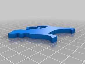 beagle keychain keychains customized 3d print model - Mito3D