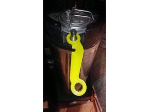 homebrew barril de chave mão ferramentas 3d print model - Mito3D