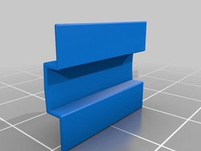 cubical cap shelf office 3d print model - Mito3D