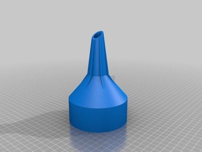 pre-workout funnel household customized 3d print model - Mito3D
