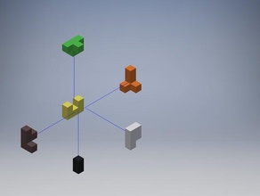 cube Kunst 3d print model - Mito3D
