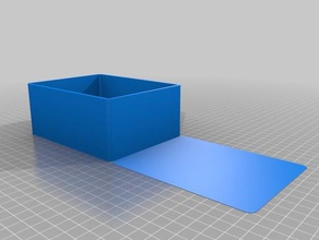 v05 box no lid containers customized 3d print model - Mito3D