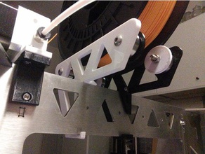 p3steel mesa del marco soporte de bobina 3d la impresora accesorios 3d print model - Mito3D