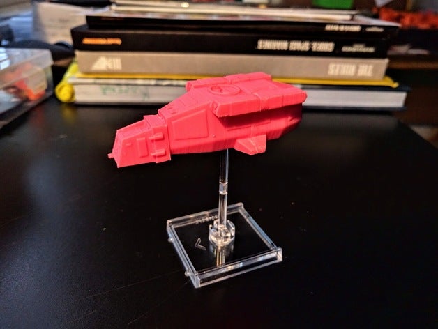dx-9 stormtrooper transport x-wing games star wars 3D print model - Mito3D