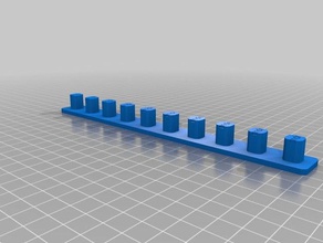 il mio personalizzato parametrico presa organizzatore strumento i titolari scatole 3d print model - Mito3D