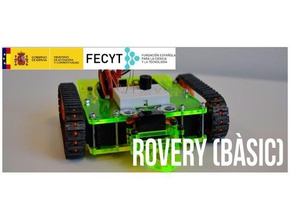 rovery mini robótica 3drobotics 4dof app inventor arduino robô o uno bluetooth controlador módulo bonito design lasercutting um pequeno mblocks braço robótico tanque 3d print model - Mito3D