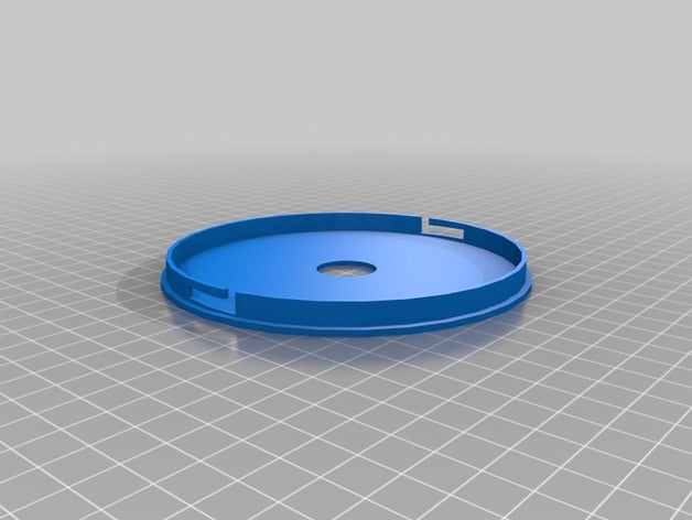 sample filament holder lid 3d printing 3D print model - Mito3D