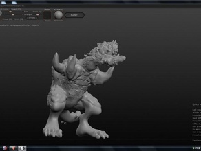 monster hunter 3d Kunst 3d-Drucker dragon 3d print model - Mito3D