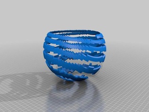 mi personalizar la proyección estereográfica revisado de matemáticas arte 3d print model - Mito3D