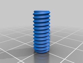 14 inch threaded rod parts customized 3d print model - Mito3D