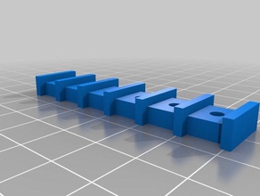 6 terminal bloğu v2 elektronik özelleştirilmiş 3d print model - Mito3D