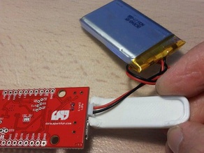 batería de lipo conector jst separación la herramienta electrónica separador 3d print model - Mito3D