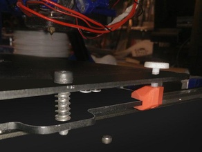 bcn3d+ cama de fixação anti-vibração da peça usando parafusos nylon a impressora partes aquecida reprap bcn 3d print model - Mito3D