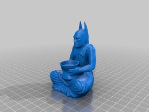 batman buddha bowl 3d drucken 3d print model - Mito3D