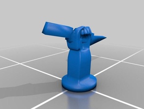zeus boulon sculptures 3d print model - Mito3D