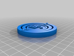 my customized beryllium physics astronomy 3d print model - Mito3D