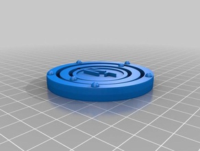 meine angepasste Stickstoff Physik Astronomie 3d print model - Mito3D