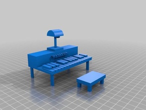 piano history-Projekt 3d drucken 3d print model - Mito3D