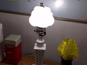 tiny lampshade decor remixchallenge lamp shade 3d print model - Mito3D