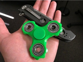 voltado tri-fidget giratório outros fidget brinquedo 3d print model - Mito3D