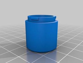 my customized bayonet container round1 containers 3d print model - Mito3D
